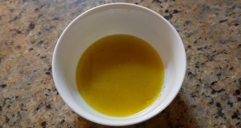 vinagrete da culinária francesa clássica pronto